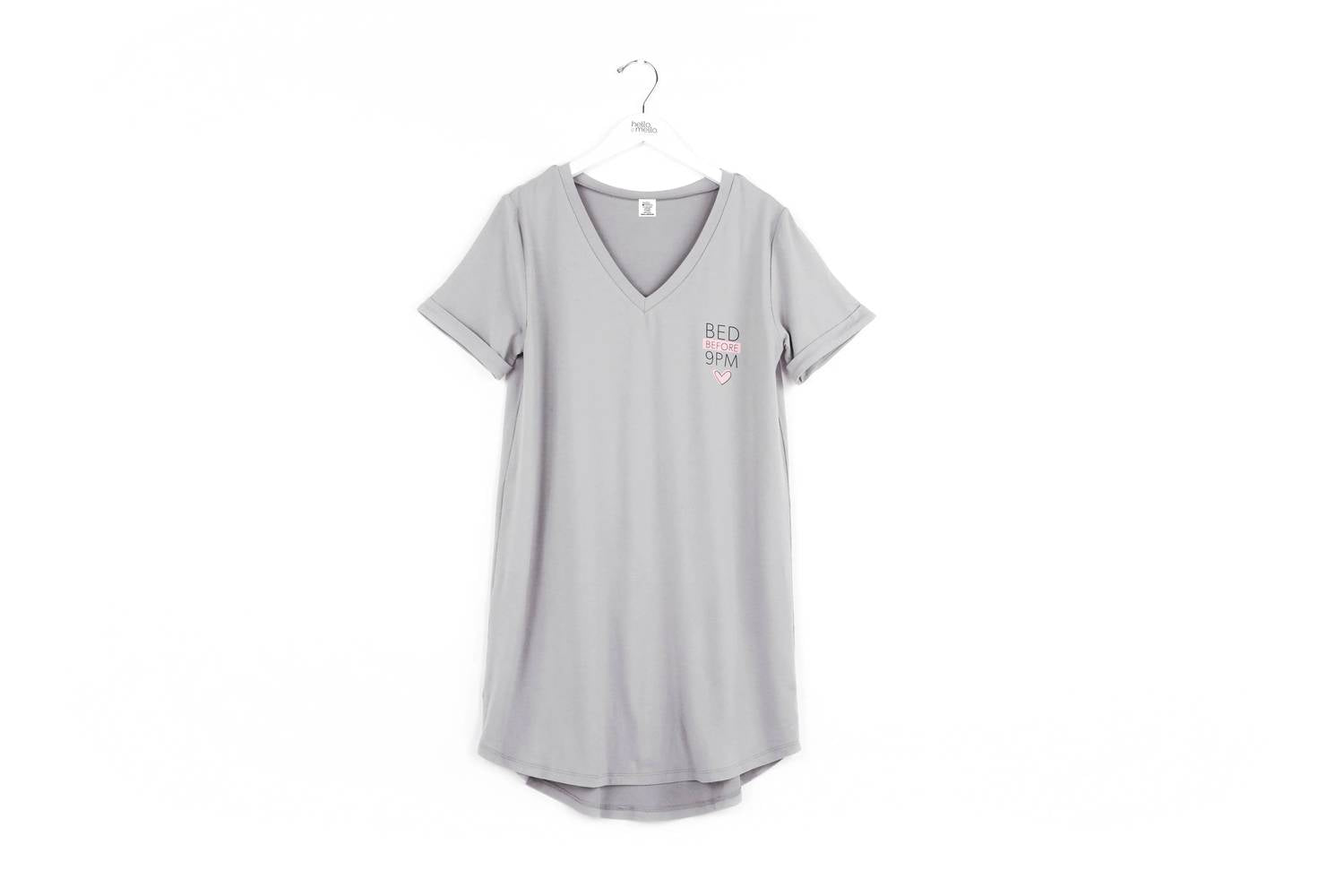 Hello Mello - V-neck Sleep Shirt
