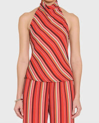 Amanda Uprichard - Samba Halter Cowl Top