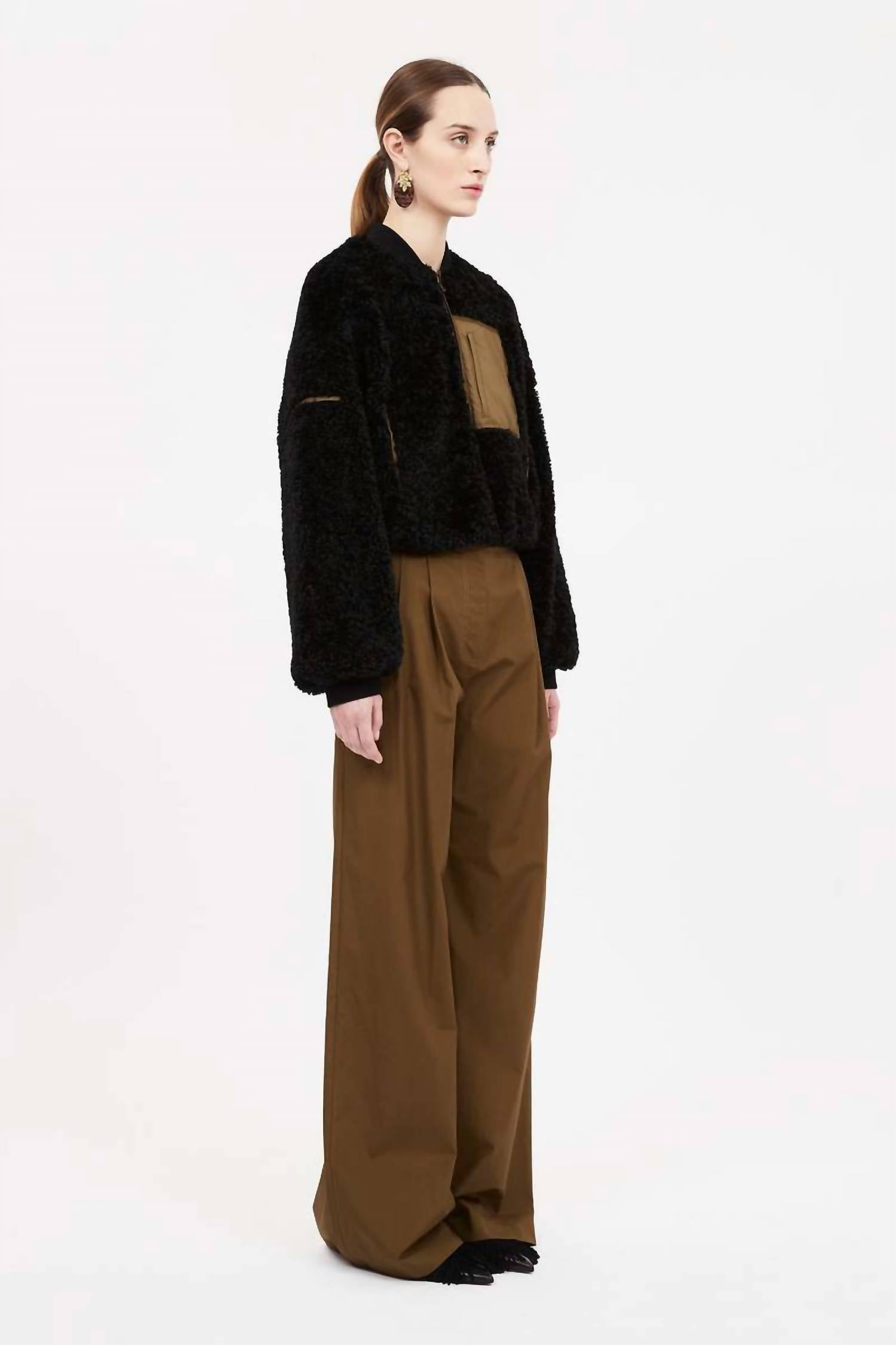 Ulla Johnson Arlyn Jacket in verdite - women's jacket - alternate view