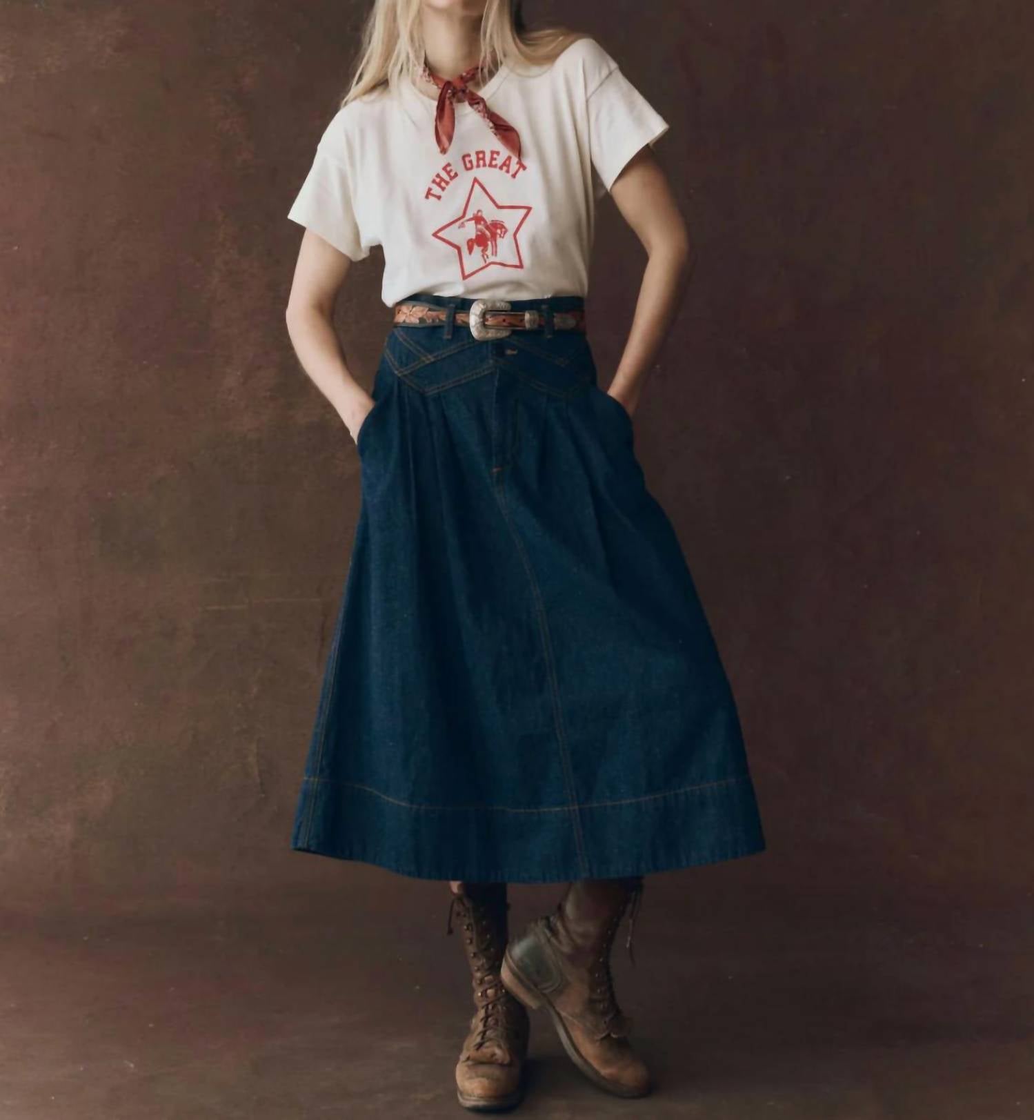 The Great. - Boxy Crew With Rodeo Star Tee