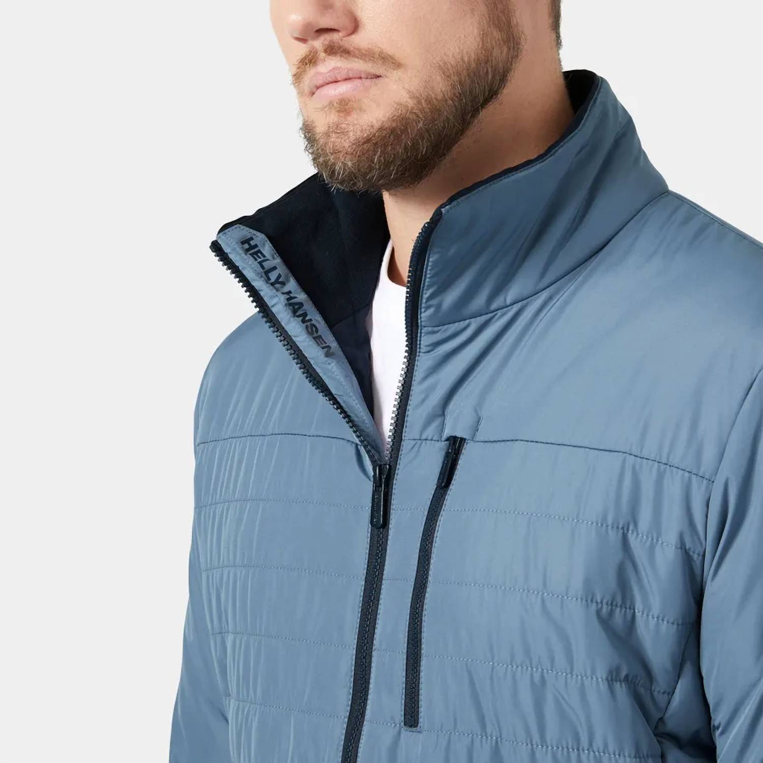 Helly Hansen Men's Insulated Crew Jacket in washed navy - men's jacket - view 7