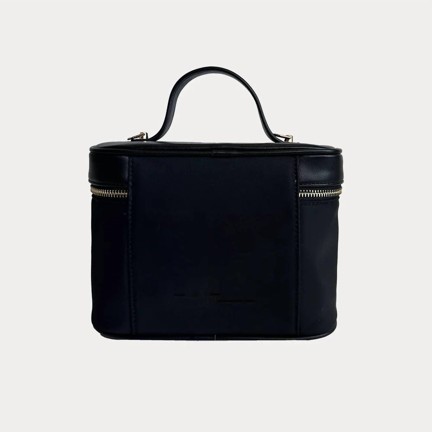Ahdorned - Women's Jenna Nylon & Vegan Top Handle Crossbody Bag