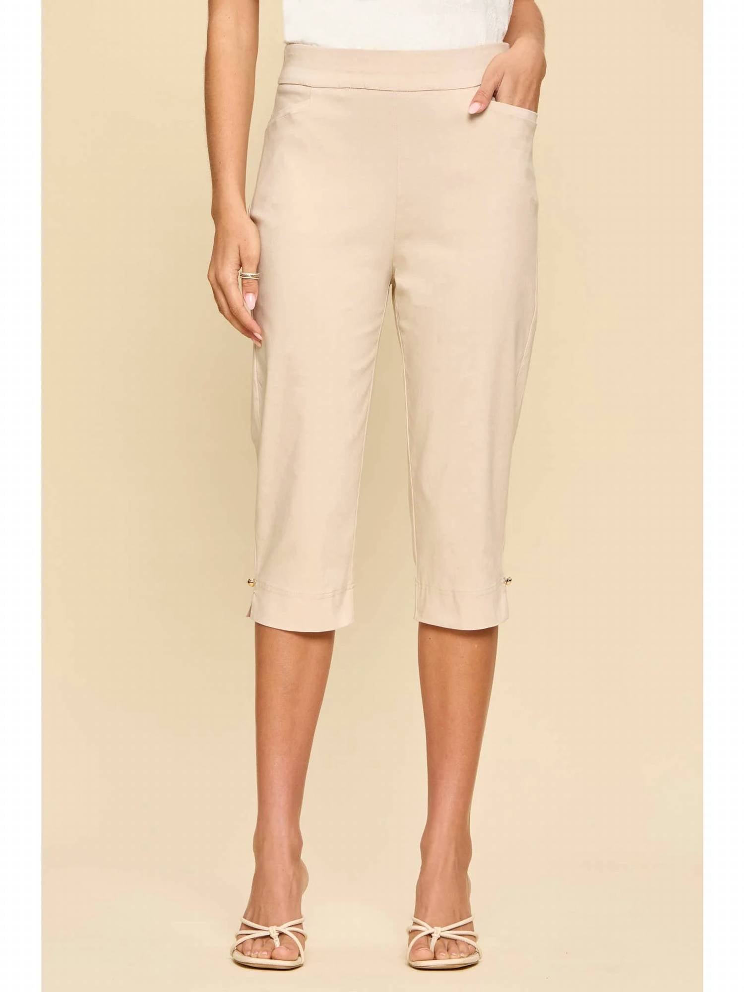 Dear Scarlett - Refined Luxury Capri Pants