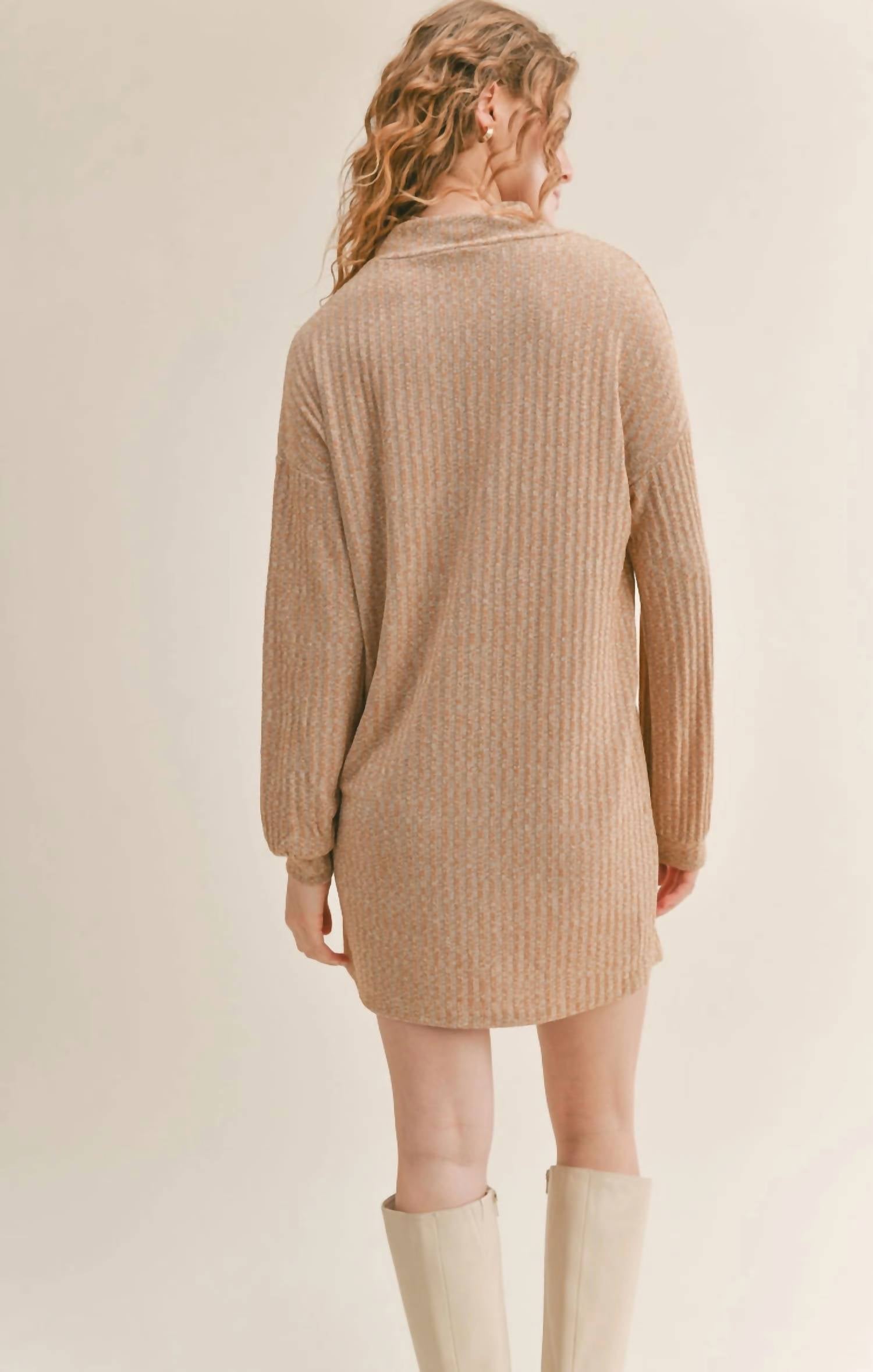 Sadie & Sage - Jesse Turtleneck Mini Dress