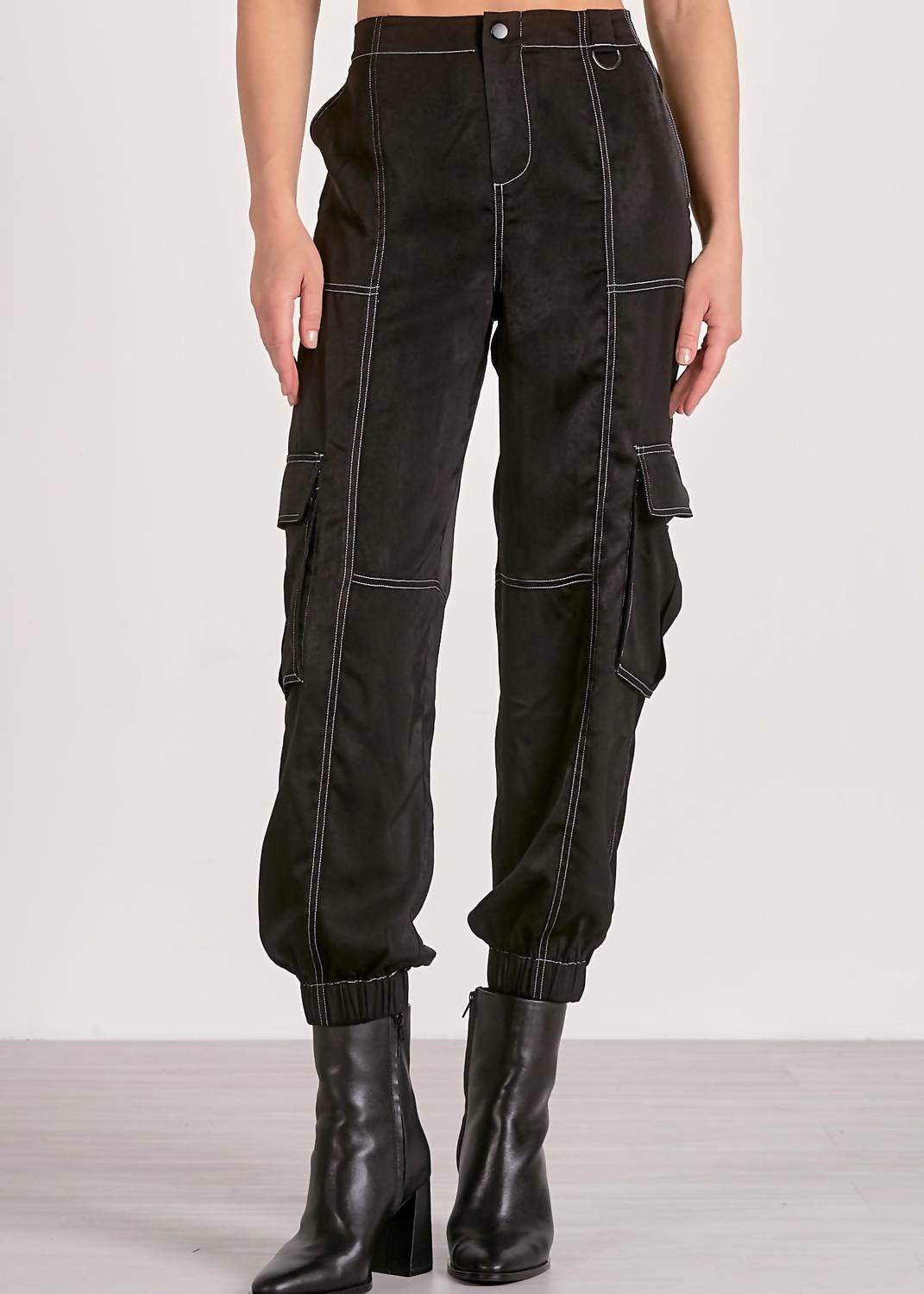 Elan - Women's Jackie Cargo Jogger Pants