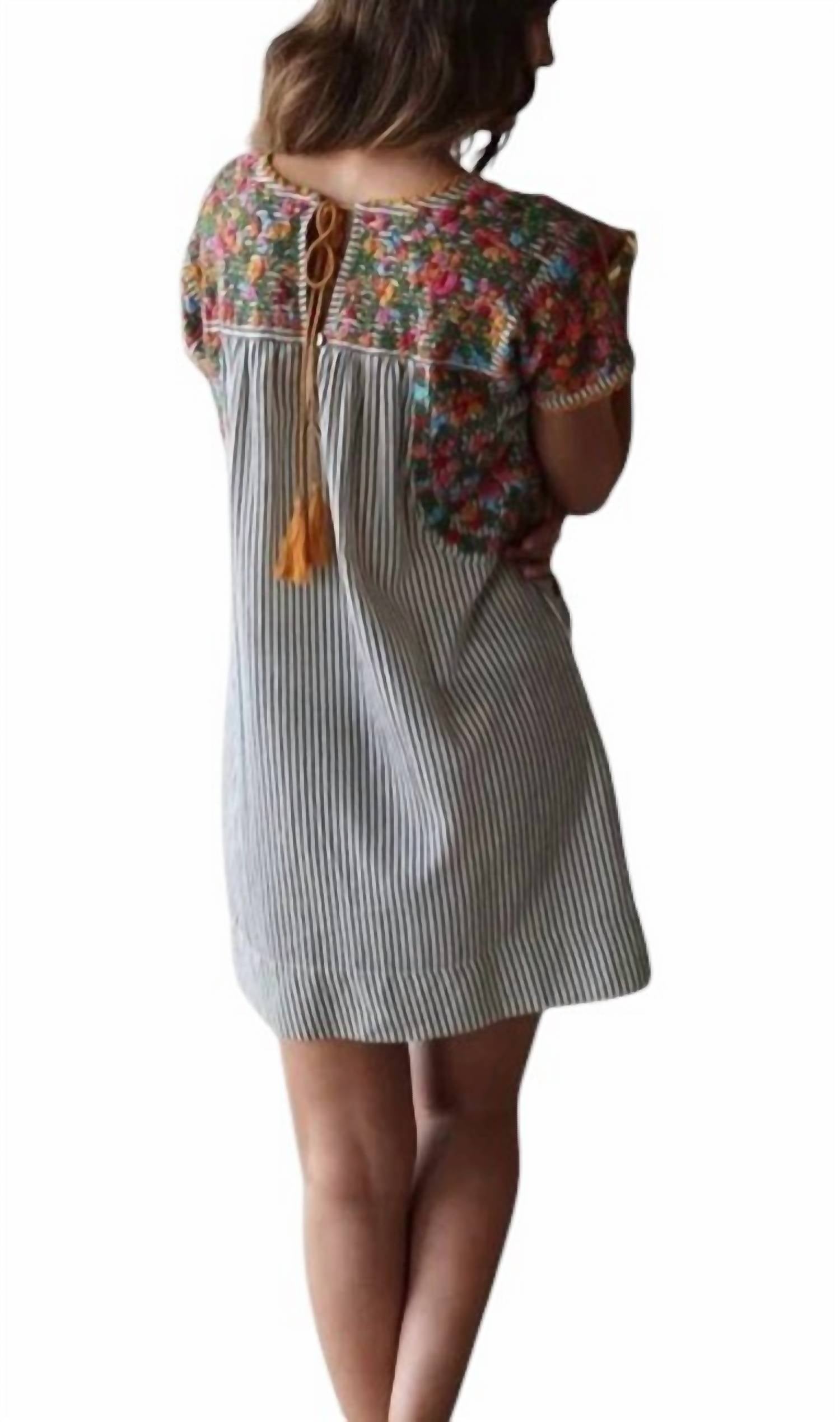 Sister Mary - Striped Mary Lou Mexican Dress