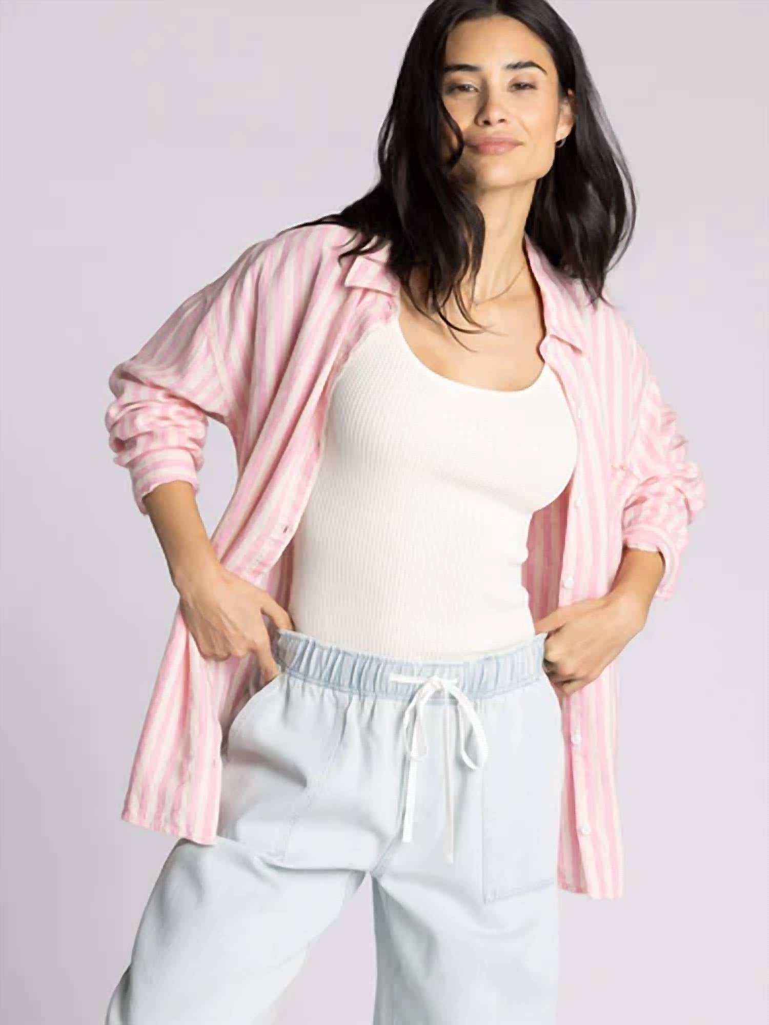 Thread & Supply - Eden Striped Button Down Shirt