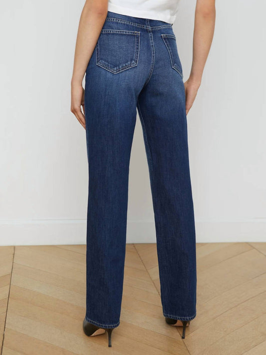 L'Agence - Jones Ultra High Rise Stovepipe Jean