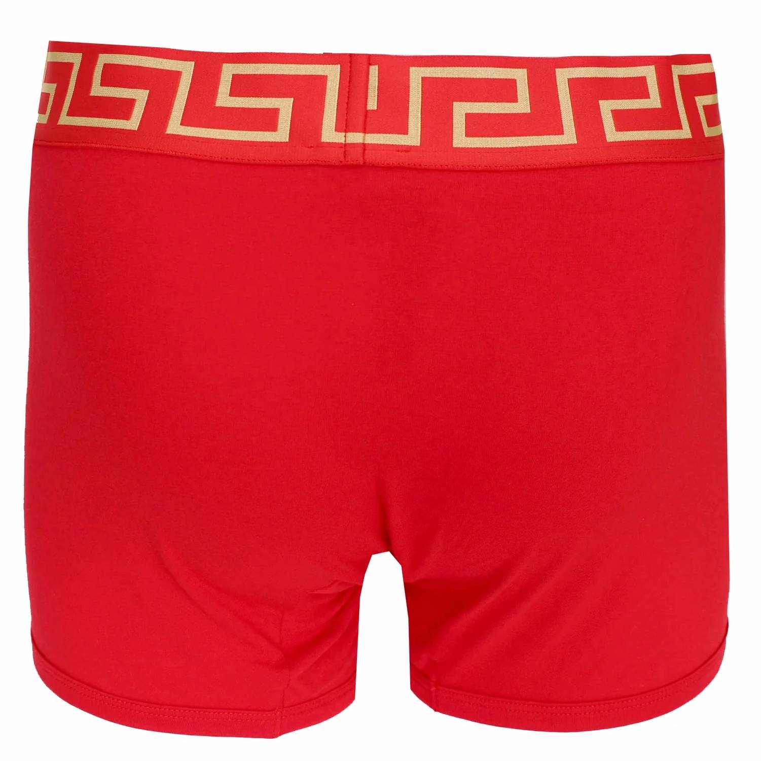 Versace - Men's Long Trunk With Greca Border