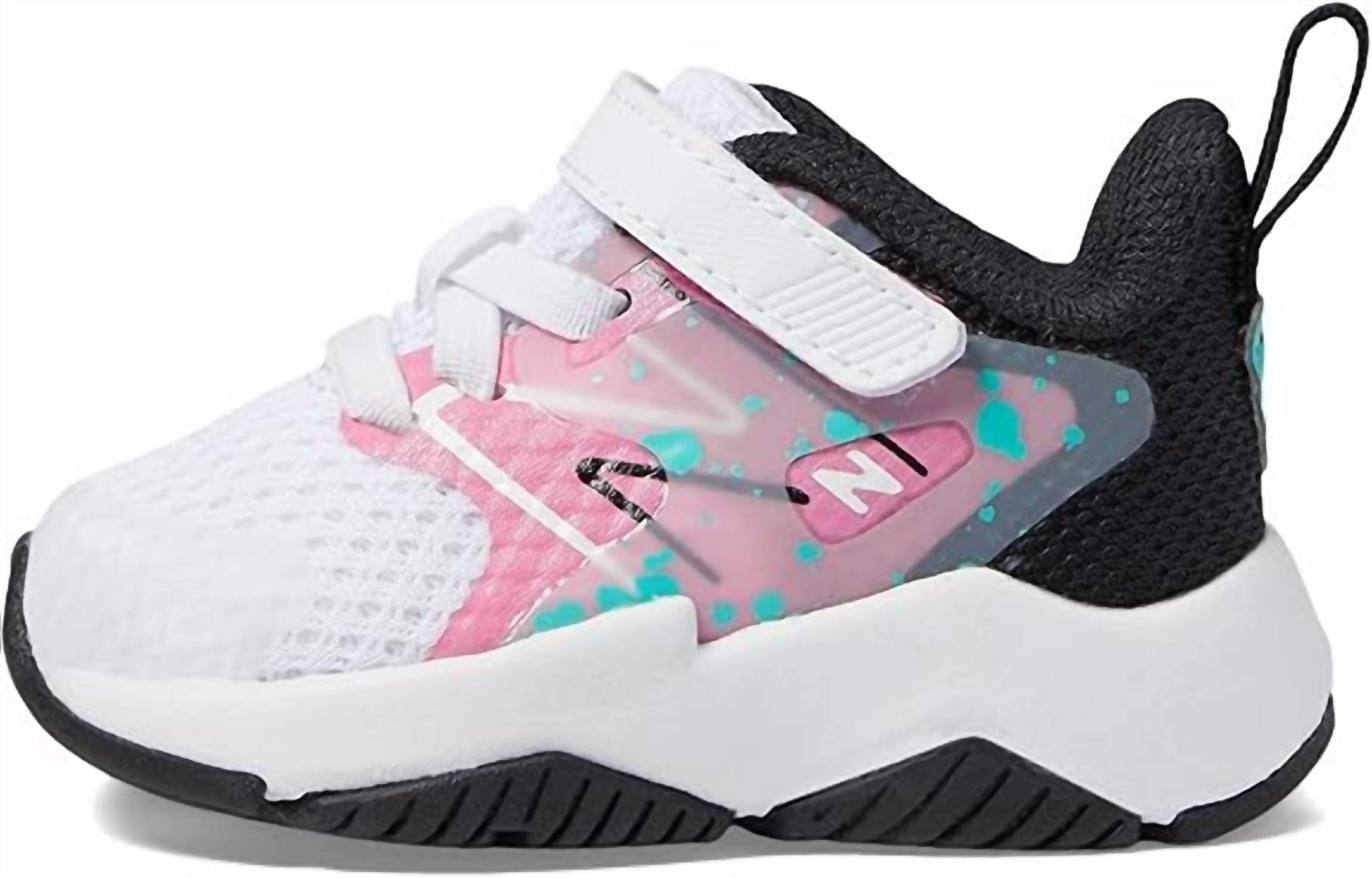 New Balance - Kids' Rave Run V2 Bungee Lace With Top Strap Shoes