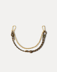 Veronica Beard Women's Paracord And Chain Bag Strap in cypress multi - women's item