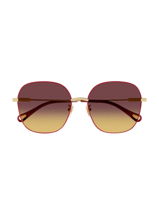 Chloe - Women's Square Teardrop Cut Sunglasses