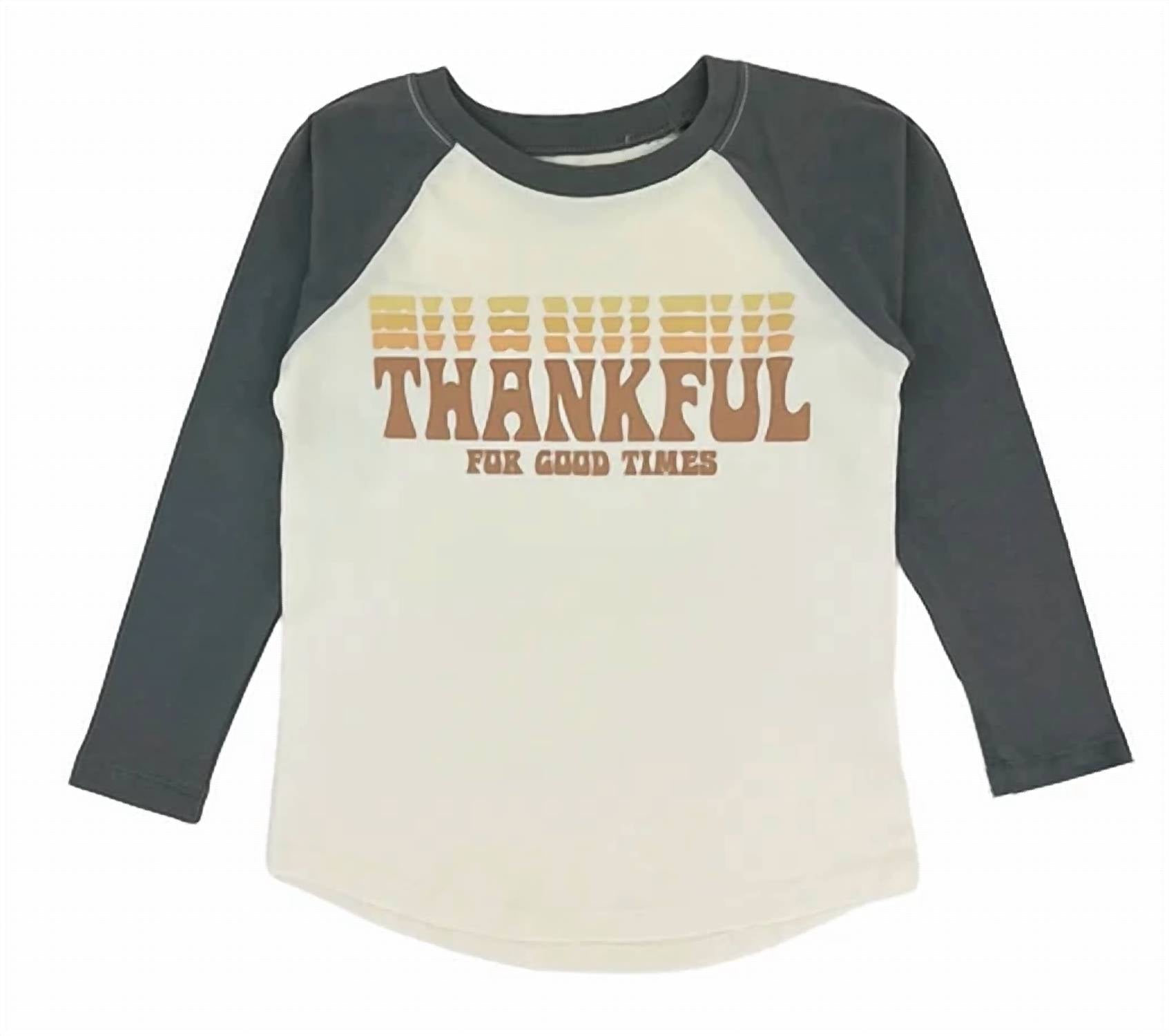Tiny Whales - Kids' Long Sleeve Raglan Top