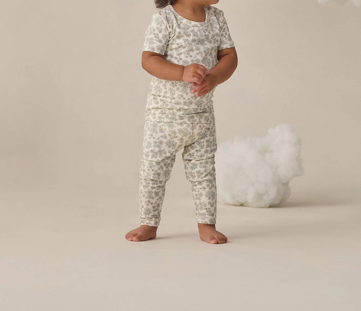 Quincy Mae - Girls Bamboo Short Sleeve Pajama Set