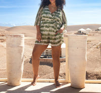 Fashion Szn Curve - Resort V Neck Playsuit