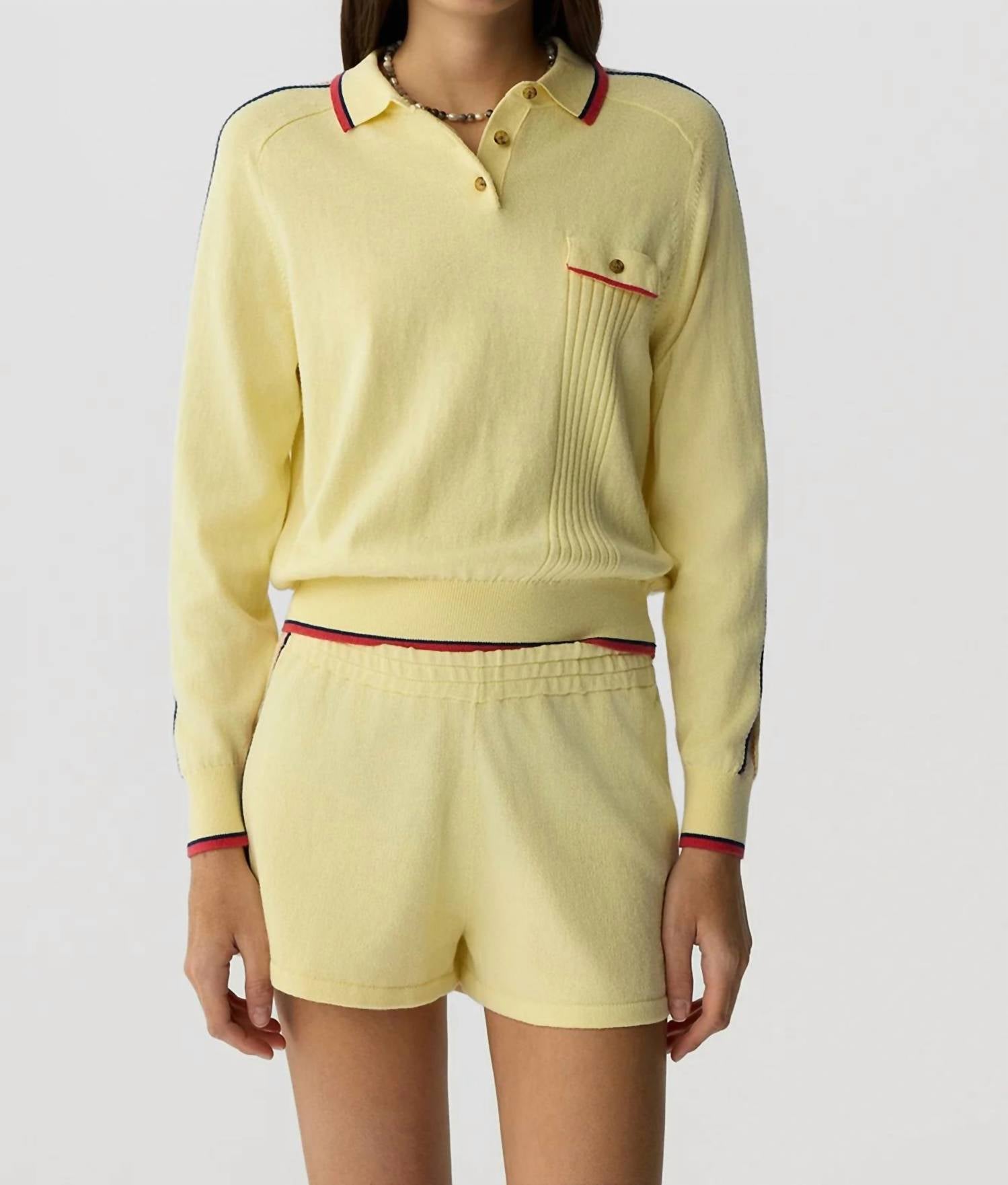 Guest In Residence - Relay Athletic Stripe Polo