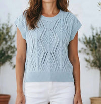 J. Society - Pointelle Sweater Vest