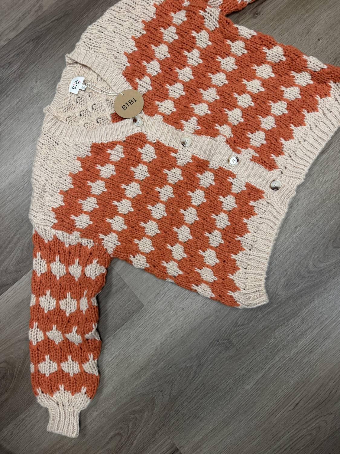 Bibi - Women's Chunky Knit Cardigan