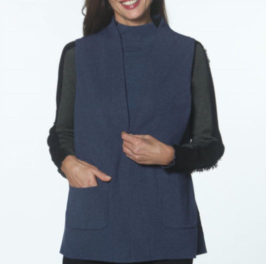J'Envie/Eli - Women's Slit Pocket Vest