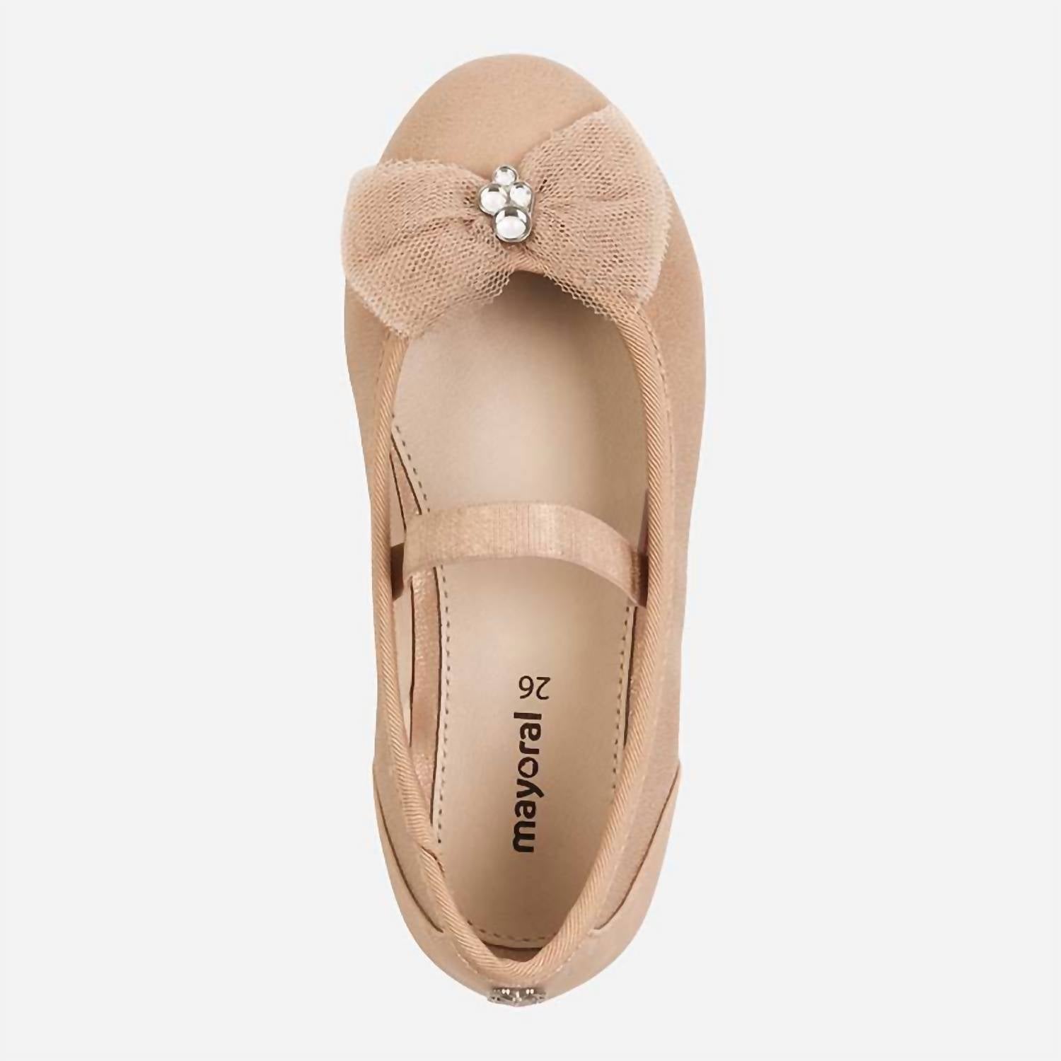 Mayoral - Kid's Tulle Ballerina Flat