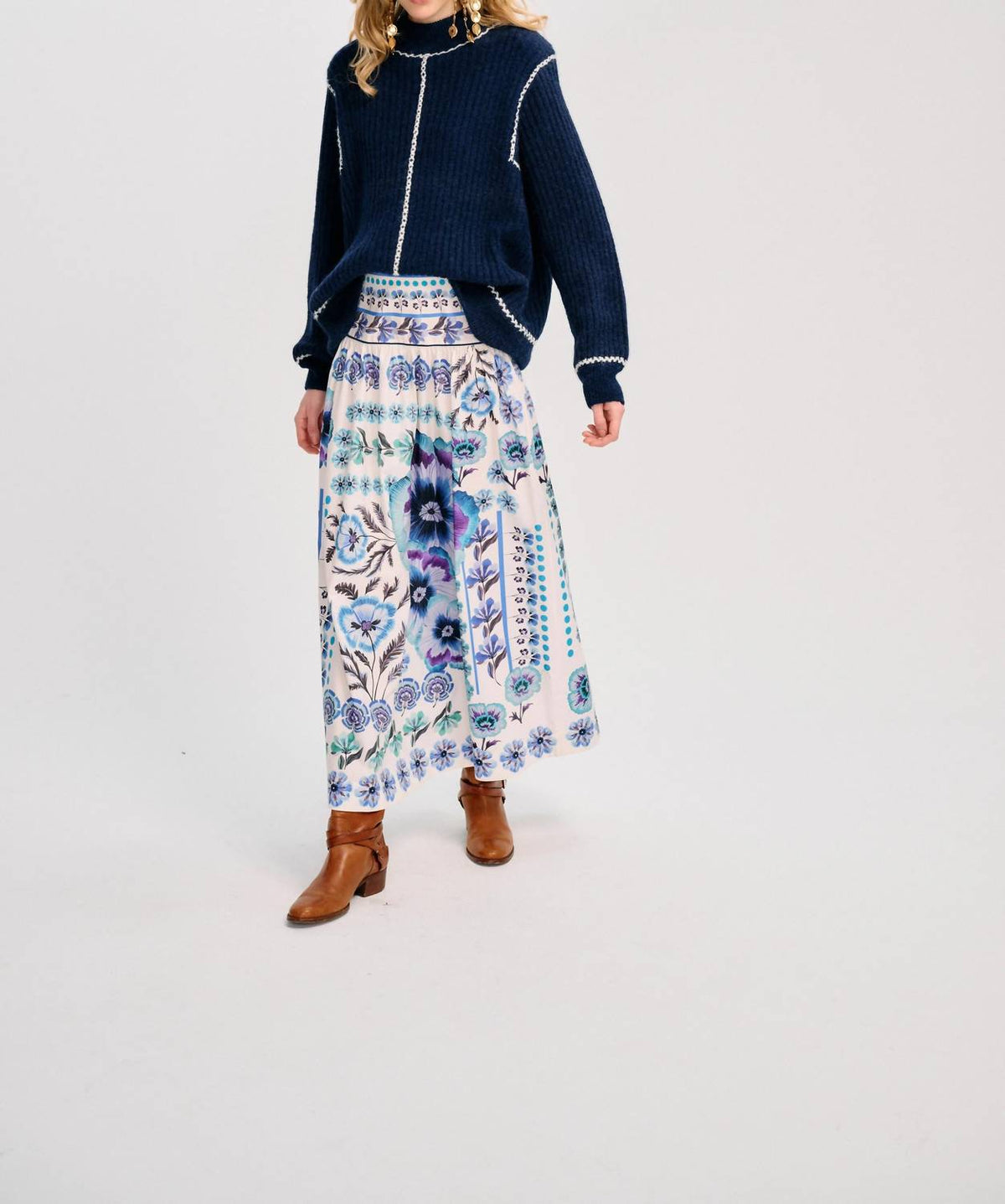 Carolina K - Cata Midi Skirt