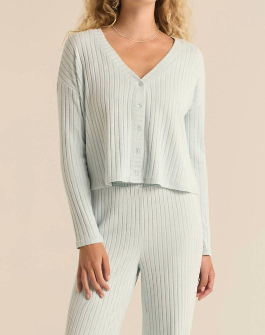 Z Supply - MARA LONG SLEEVE CARDIGAN TOP