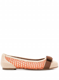 Salvatore Ferragamo - Women's Bow-detail Interwoven Ballerina Shoes
