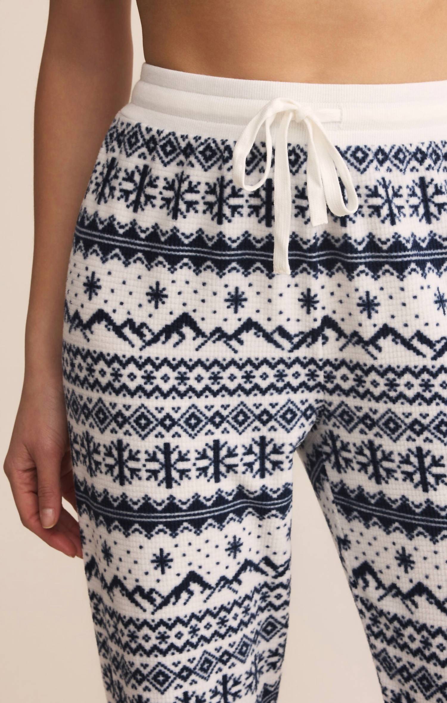 Z Supply - Luxe Twilight Fairisle Jogger