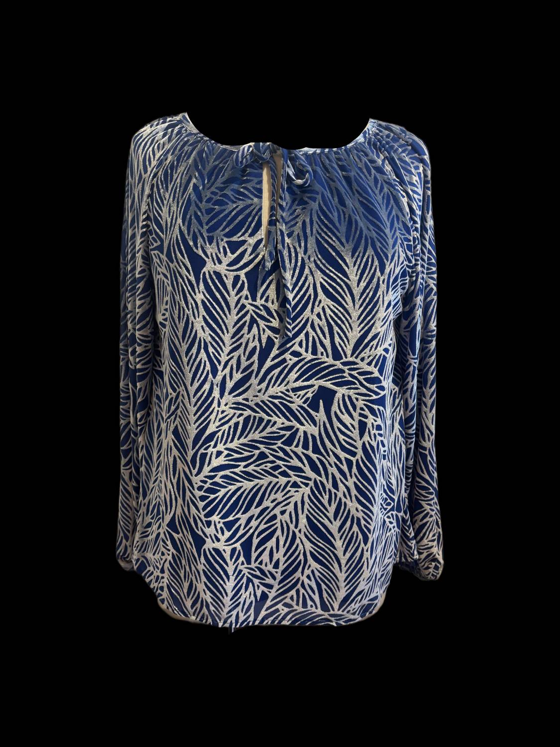 Joy Joy - burnout peasant blouse