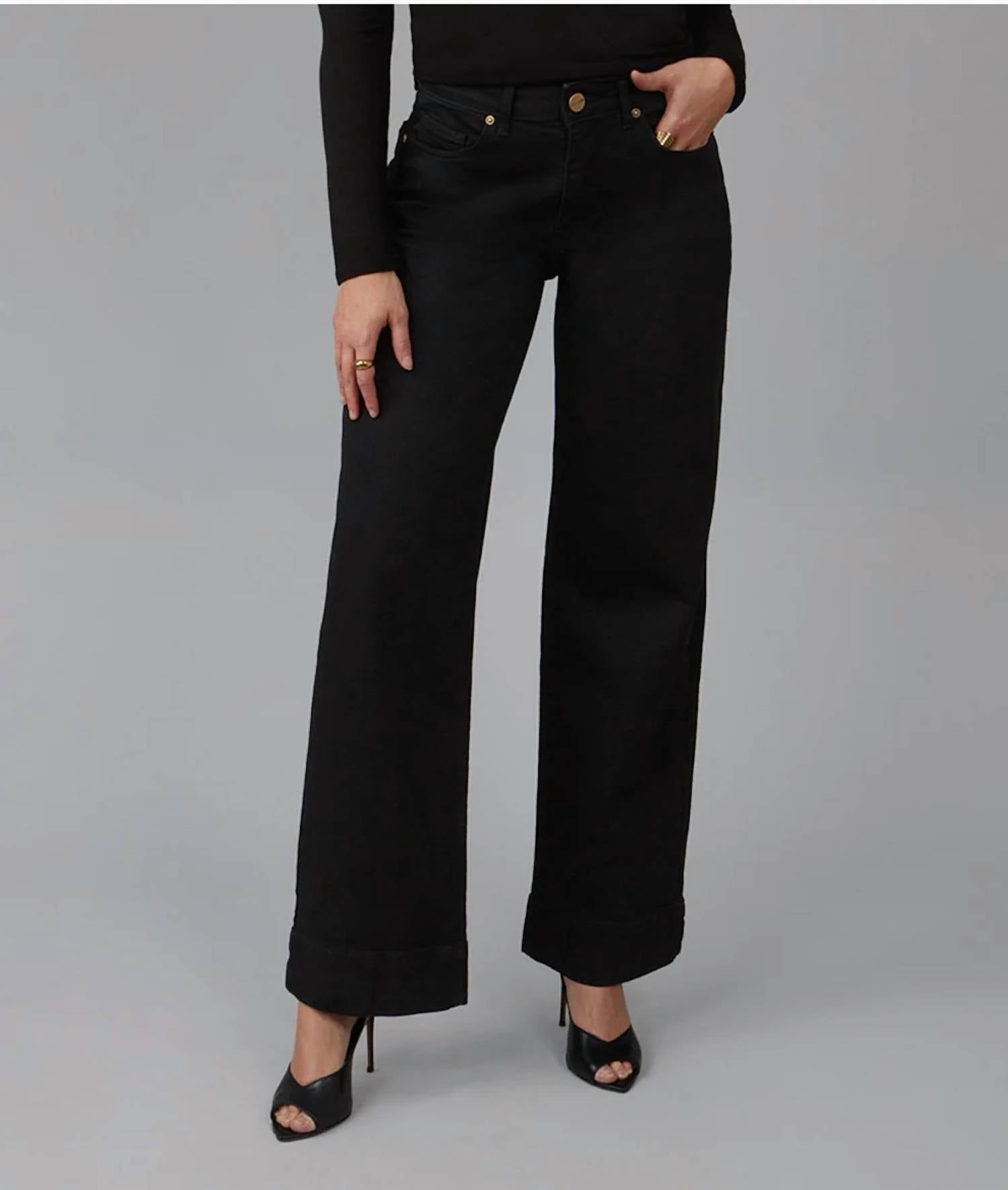 Lola Denim - Colette High Rise Wide Leg Jeans