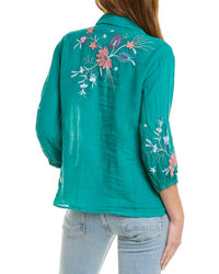 Johnny Was - Phoebe Boyfriend Easy Blouse