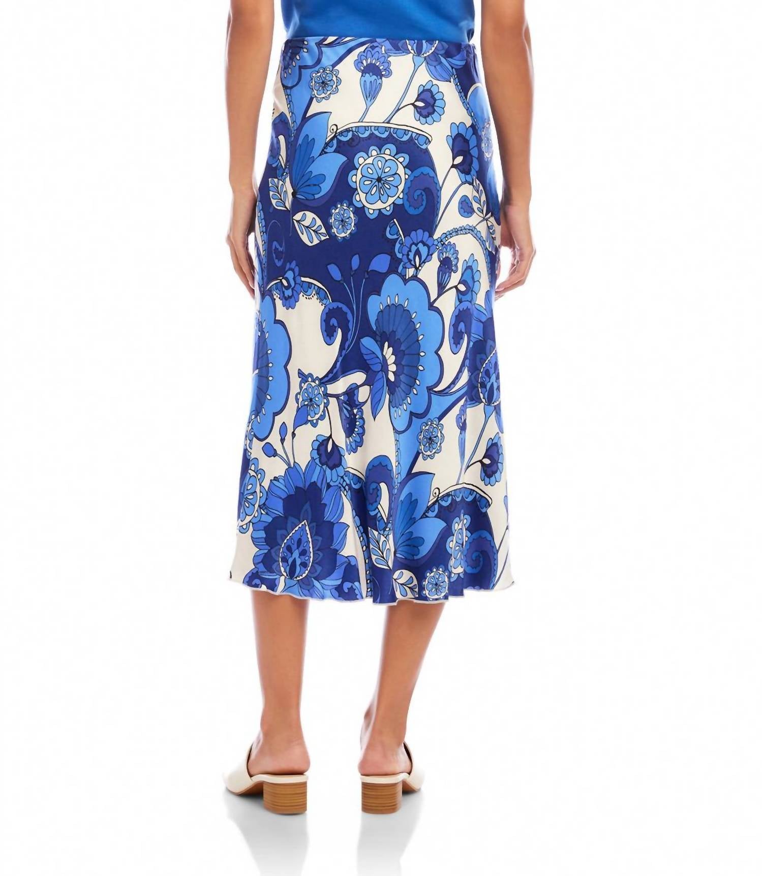 Karen Kane - Bias Cut Midi Skirt