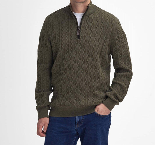 Barbour - Ramsden Half Zip Knitted Jumper