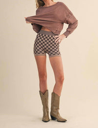 Kimberly C - Cutout Back Layering Sweatshirt