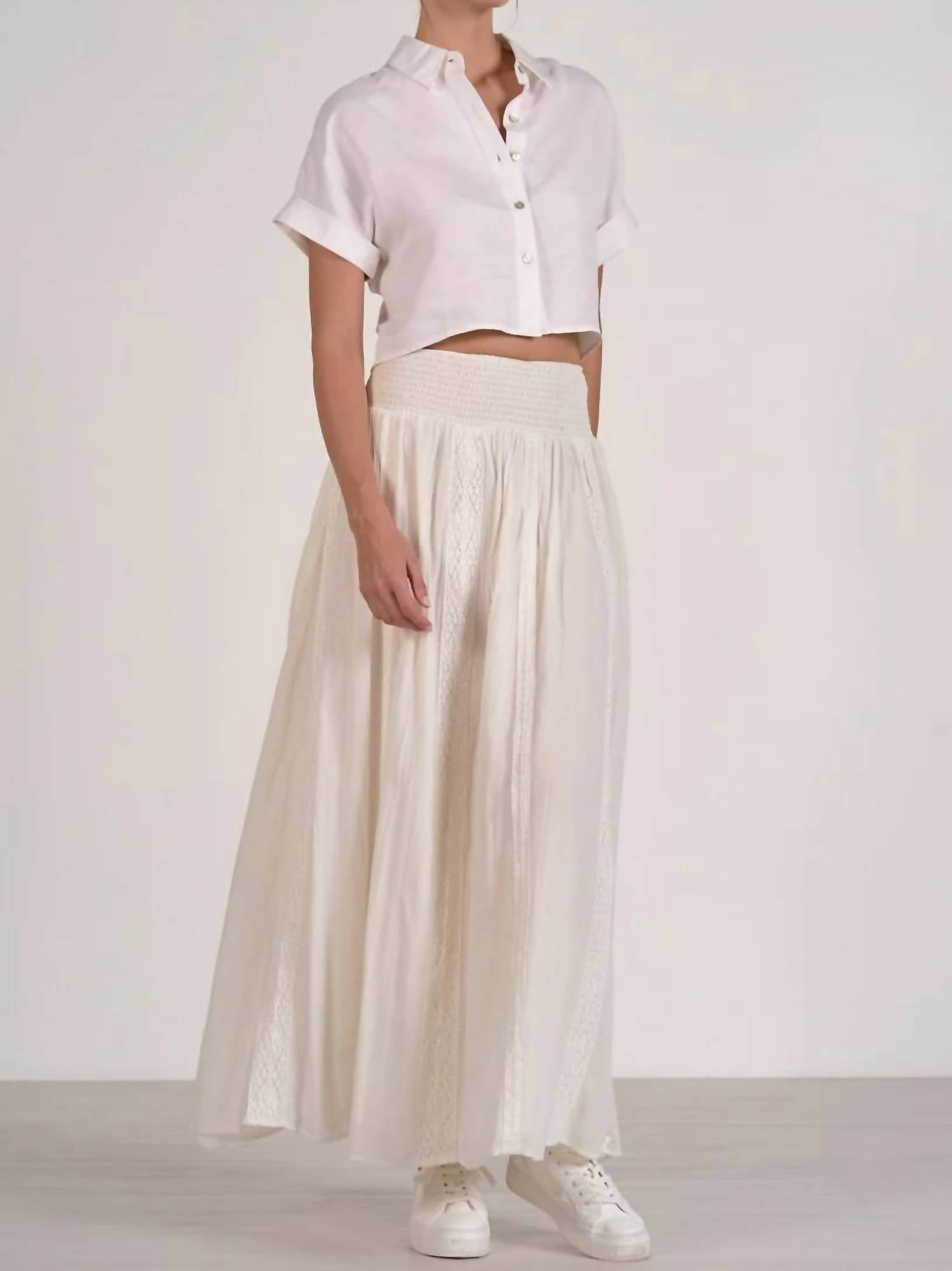 Elan - FLOWY MAXI SKIRT