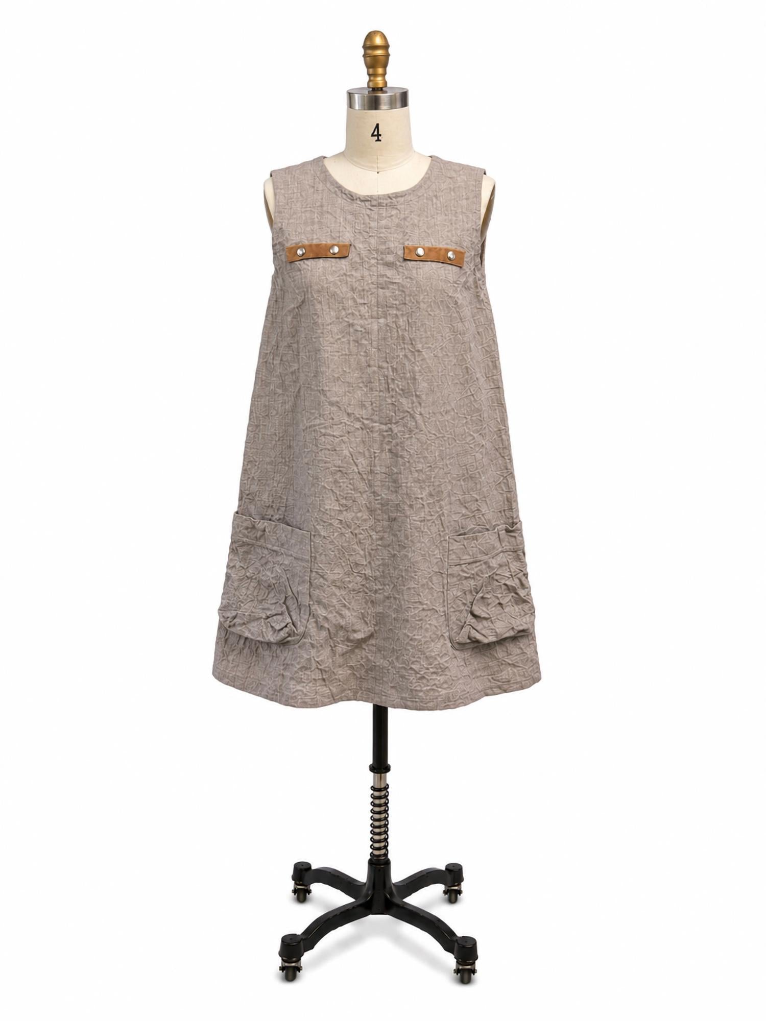 Pier Antonio Gaspari - Minimalist Sleeveless Mini Dress