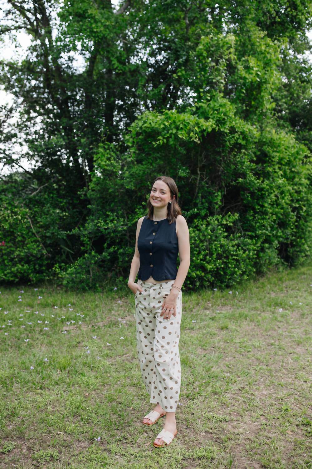 Ee:Some - Polly Polka Dot Pants