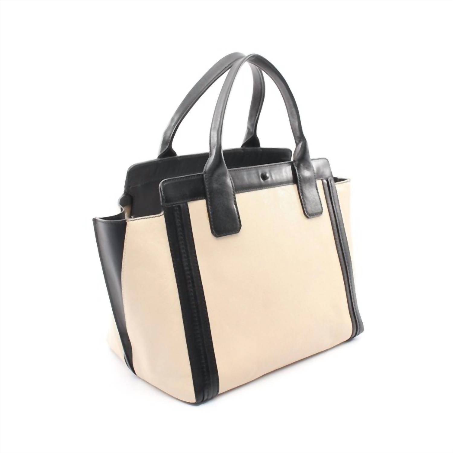 Chloe - Women's Y2k Calf Skin Leather Mini Tote Bag