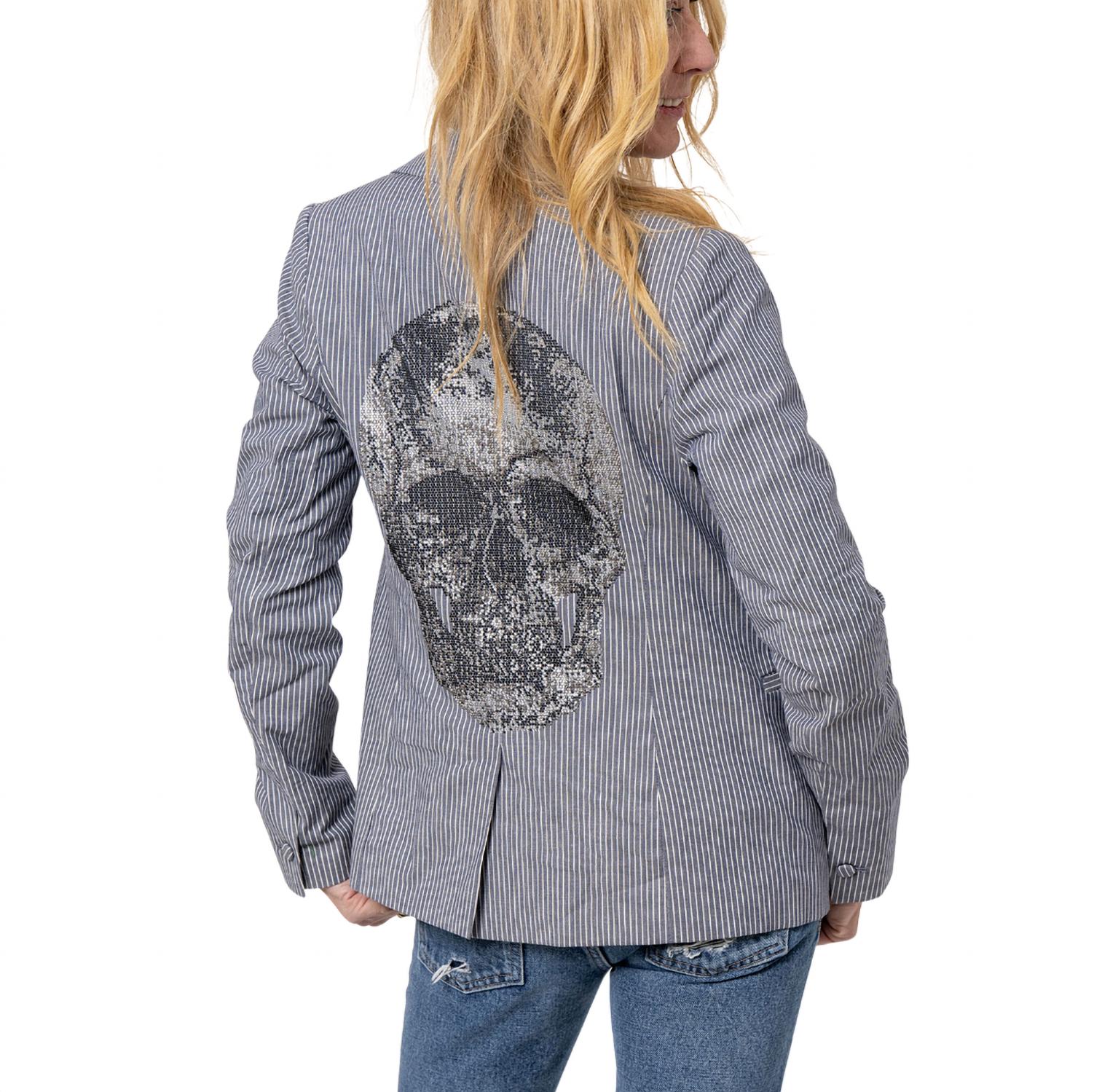 Hipchik - Skull Blazer Pinstripe