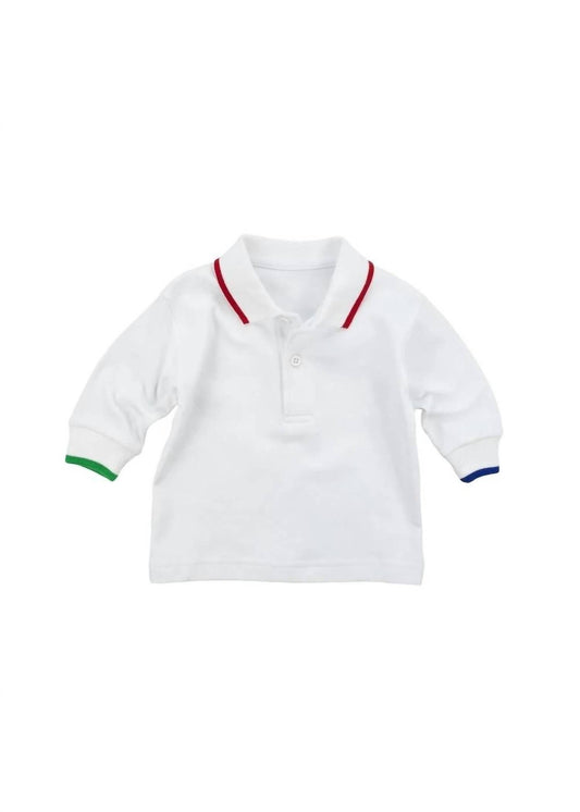 Florence Eiseman - BABY POLO WITH MULTI TIPPING