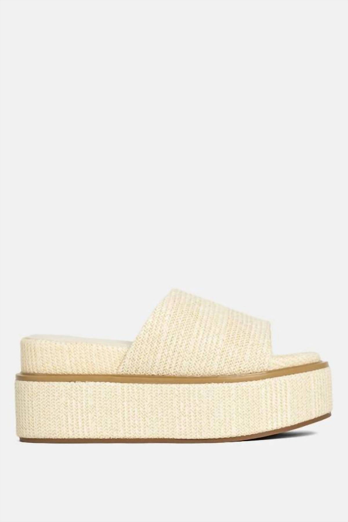 Shu Shop - Women's Lexie Slide Platform Sandals