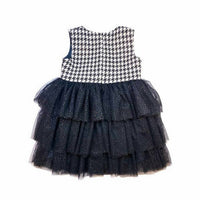 Doe A Dear - Girls Houndstooth Tutu Dress