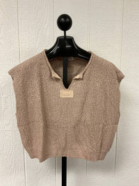 Pinch - Essential Cap Sleeve Sweater Top