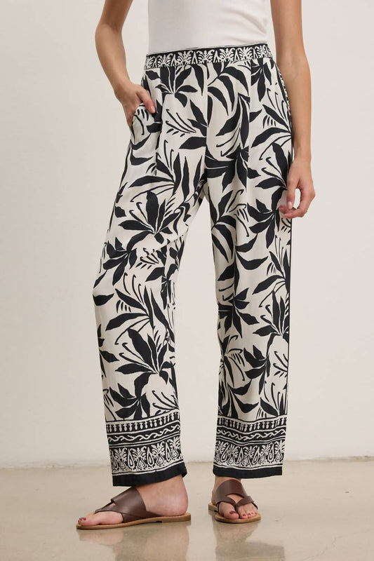 Velvet By Graham & Spencer - Claudia Fiji Print Pant