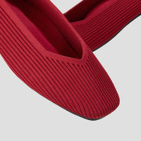 Vivaia - Women's Margot Knit Mary Jane Ballet Flats