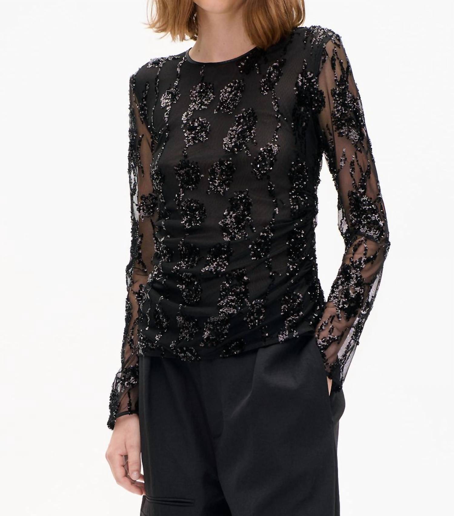 Baum Und Pferdgarten - Jenine Sequin Top