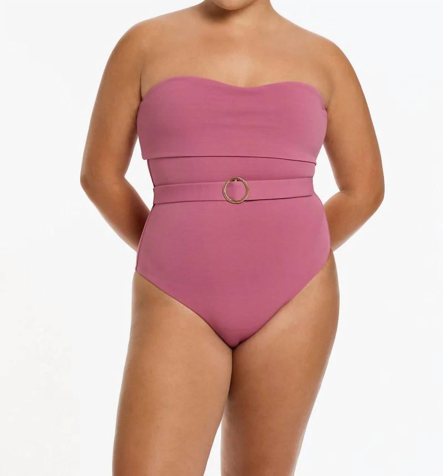 Jets - Jets Australia Isla Rib Bandeau One Piece