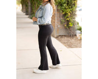 Julia Rose - Kristen Fold Over Bootcut Leggings
