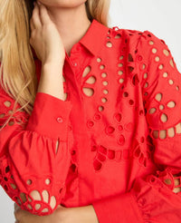 Caballero - Emmie Eyelet Lace Top