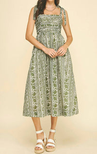 Pinch - Fancy Floral Midi Dress